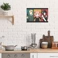 thumbnail image 4 of Qingyee Anime Canvas Poster Polyester Multi Size Decorative Poster,Spy X Family Poster Anime Paint Decorative Poster, 4 of 5