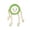Green, variant on Interactive Plush Squeaky Dog Toy with Knot Ropes, Cute Fruit Avocado Orange Kiwi Puppy Chew Toy, Durable Cotton Rope Teething Toy for Medium Small Dogs Cats Boredom, Practical Pet Gift