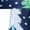Blue, variant on NIEWTR Christmas Pajamas for Kids Girls Holiday Long Sleeve Sleepwear Santa Cotton Pajamas Sets (5-6 Years,Yellow)