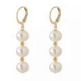 thumbnail image 4 of K-KED Natural Genuine 8MM White Shell Pearl Earrings Christmas New Year Fashion, 4 of 7