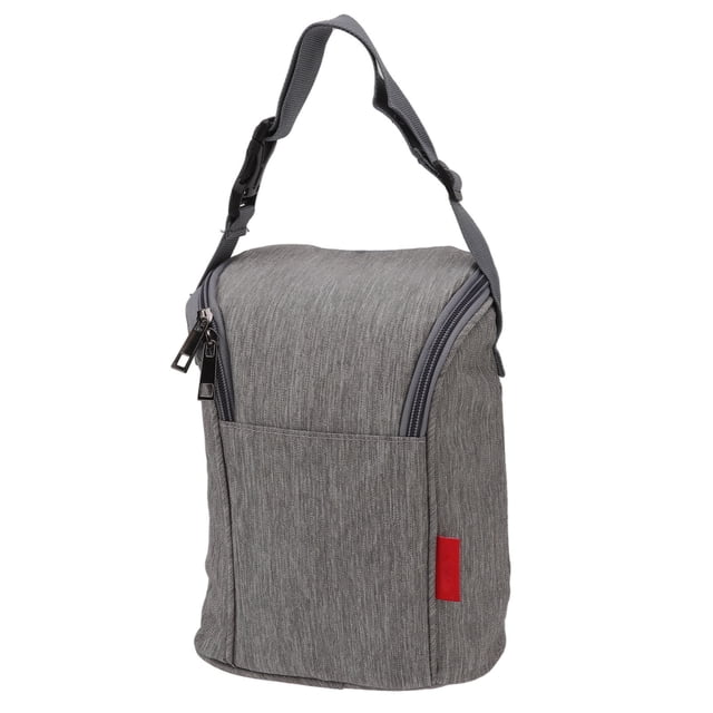 Tote Bag, Nylon Bottle Insulation Pouch Waterproof For Walking Black,Dark Blue,Floral Black,Grey
