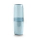 thumbnail image 4 of Estuche de cepillo de dientes Portátil Pasta de dientes Contenedor Polvo a prueba de polvo Plástico Diario Uso Diario Sencillo Holder Holder College Senderismo Tres tazas - Azul Inevent HA028212-04, 4 of 6