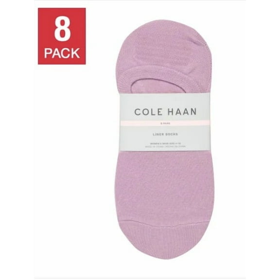 Cole Haan Women's Liner Sock, 8-pair Size 4-10
