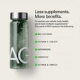 thumbnail image 2 of El suplemento AG1 Greens Powder mejora la salud intestinal, 75 vitaminas, 2 of 9