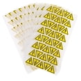 thumbnail image 1 of GOOHOCHY 400 pegatinas triangulares de seguridad eléctrica, autoadhesivas, para cajas eléctricas exteriores y paneles interiores., 1 of 7