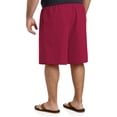 thumbnail image 2 of Big and Tall Essentials by DXL Men's Quick-Dry Swim Trunks, Red, 2XLT, 2 of 4