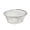 Clear-A, variant on YFGEFTR Water Ripple Plastic Basin for Home, Wave Pattern Wash Tub for Laundry, Lightweight Cleaning Bucket for Bathroom, Durable PP Material, Stackable