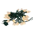 thumbnail image 6 of KSA 25-Count Warm White LED C7 Mini Christmas Lights, 10.75 ft Green Wire, 6 of 6
