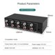 thumbnail image 5 of Audio Splitter 1 in 4 Out RCA L/R Aux Stereo Audio Splitter 1X4 Audio Distributor for PC DVD Speaker Splitte, 5 of 5