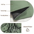 thumbnail image 6 of Green Black Branches Round Area Rug 8Ft Washable Large Circle Rugs for Living Room Dorm, Botanical Dead Tree Birds Non-Slip Carpet Floor Mats Indoor Outdoor Carpet Runner Aesthetic Home Decor, 6 of 8
