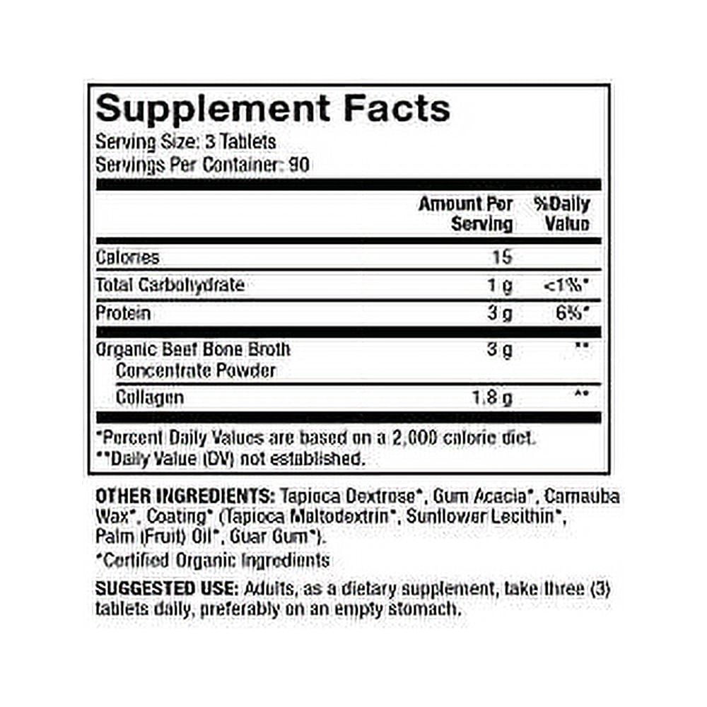 Dr. Mercola, Organic Collagen, 90 Tablets