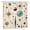 Plastic, variant on Star Retro Mid Century Vintage Atomic Art Shower Curtain with 12 Plastic Hooks Washable Polyester Fabric Bathroom 72x72 Inch