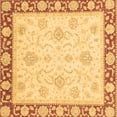 thumbnail image 1 of Ahgly Company Indoor Square Oriental Brown Traditional Area Rugs, 6' Square, 1 of 4