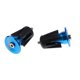 thumbnail image 4 of 1 Par Apretones Manillar Aleación Manija Agarre Fuerte Ligero Duradero , Azul DYNWAVEMX Tapones de extremo del manillar de bicicleta, 4 of 6