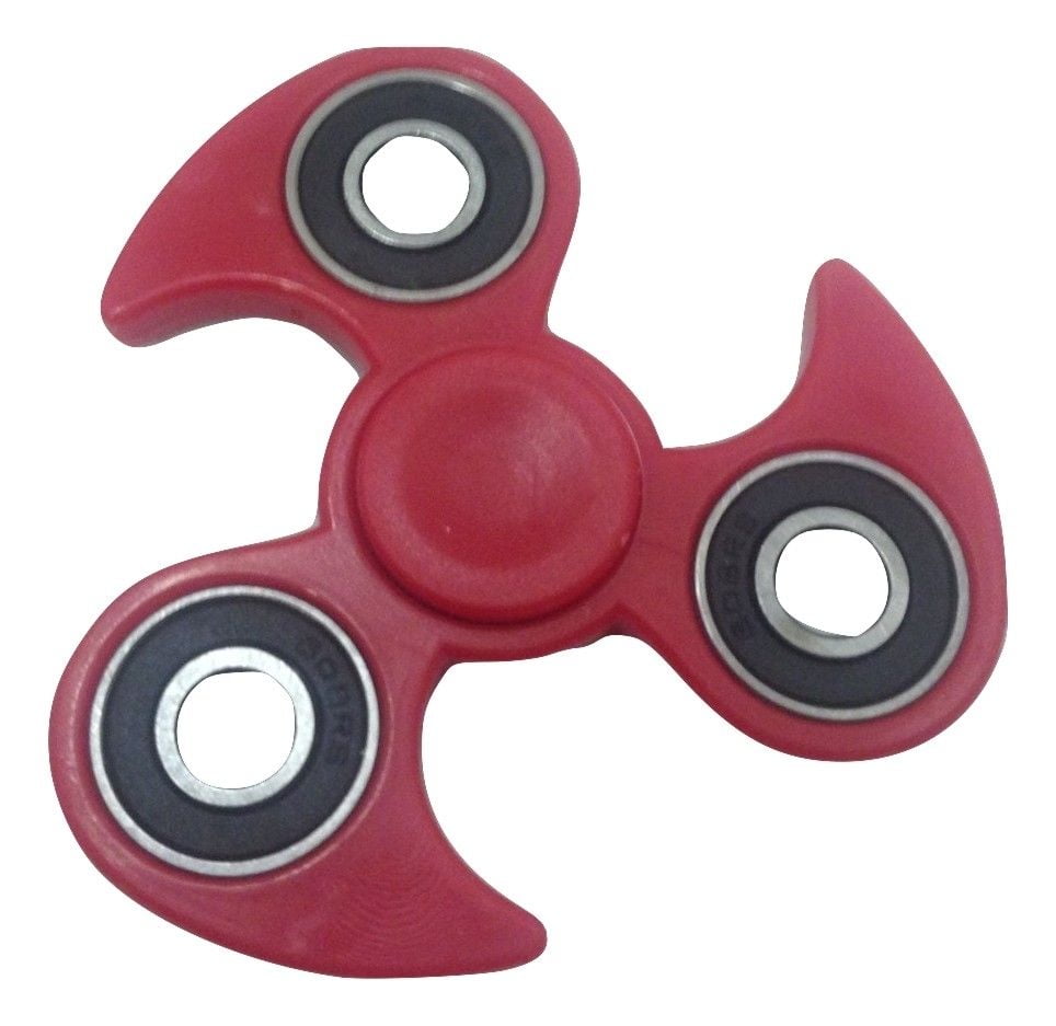 New Red Fidget Spinner Red Baseball Stress Gear Toy