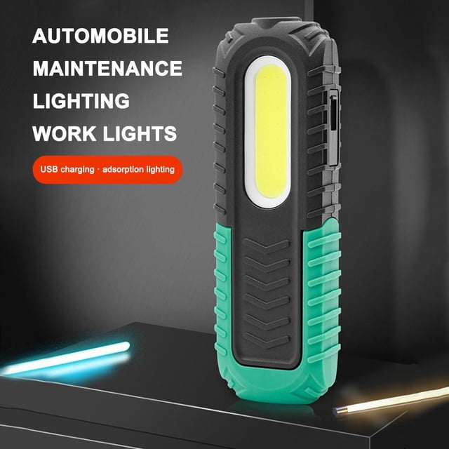 Lámpara COB LED Linterna plegable Reparación de automóviles para acampar Luces de inspección de emergencia