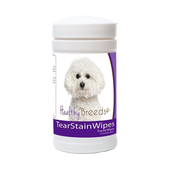 Healthy Breeds 840235152491 Bichon Frise Tear Stain Wipes