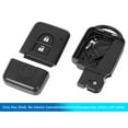 thumbnail image 4 of Insert Uncut Key Fob Remote Control Case Shell Replacement for Nissan Micra, 4 of 8