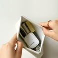 thumbnail image 3 of Portable Storage Bag PU Bag Automatic Closure Mini Bag for Lipstick Earphone,etc, 3 of 7