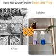 thumbnail image 3 of Laundry Detergent Container,2Pack -95oz Laundry Detergent Dispenser for Laundry Room, Laundry Scent Beads, Powder,Bleach,Soap,Fabric Softener Storage and Organization., 3 of 7