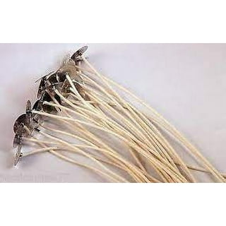 Harnico Upgraded 100 Pcs Wooden Candle Wicks 5.1 X 0.5 inch