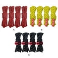 thumbnail image 4 of fastboy 4X Corde de Tente Randonnée Fil Fournitures de Camping Structure Ferme Accessoire DIY Multifonctionnel Lanière Extérieure Corde de Tente Réfléchissante Noir 1Ensemble, 4 of 6