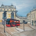 thumbnail image 2 of Atelier B Art Studio 26x26 White Modern Wood Framed Museum Art Print Titled - PICCADILLY CIRCUS OF LONDON, 2 of 4