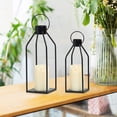 thumbnail image 2 of Farol HPC DECOR, moderno, estilo rústico, metal negro, 2 of 8
