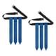 thumbnail image 4 of 2 cinturones de fútbol de bandera, cinturón de rugby, resistente al desgarro, multiusos, con banderas, juego de fútbol de bandera para juegos de rugby Azul, 4 of 10