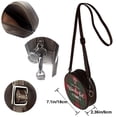 thumbnail image 5 of Lsque Wonderful Time Christmas Pattern Shoulder Bag – Microfiber Leather Crossbody with Detachable Strap & Handle Ring, Waterproof & Durable, Elegant Everyday Carry, 5 of 5