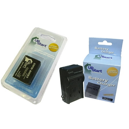 - UpStart Battery DMW-BMB9 Replacement Battery and Battery Charger Kit for Panasonic Digital Cameras