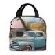 thumbnail image 1 of Disketp Vintage Truck Farm Scene Bolsa Térmica para Almuerzo para Hombre y Mujer, Ideal para Trabajo, Senderismo y Picnic, 1 of 8
