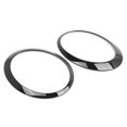 thumbnail image 5 of 1 Pair Headlight Trim Ring Glossy Black for R50 R52 R53 2001-2006 63126917835 63126917836, 5 of 5