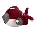 thumbnail image 2 of Juguete chirriante para perros de peluche, resistente a las mordeduras, limpieza de dientes, juguete interactivo para masticar con forma de avión, color morado, 2 of 5