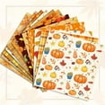 thumbnail image 5 of HOWAF 24 Sheets Fall Thanksgiving Pattern Paper Pack 12 Designs Double-Sided Autumn Scrapbook Decorative Craft Paper for Holiday Autumn Harvest Thanksgiving DIY Card Making Photo Album Decor, 5 of 7