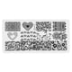 thumbnail image 4 of Vogacara 16 estilos, gran oferta, placa de estampado para decoración de uñas, sello de acero para uñas, herramienta de impresora para manicura, Type2 NO2 Vogacara CBP003310, 4 of 4