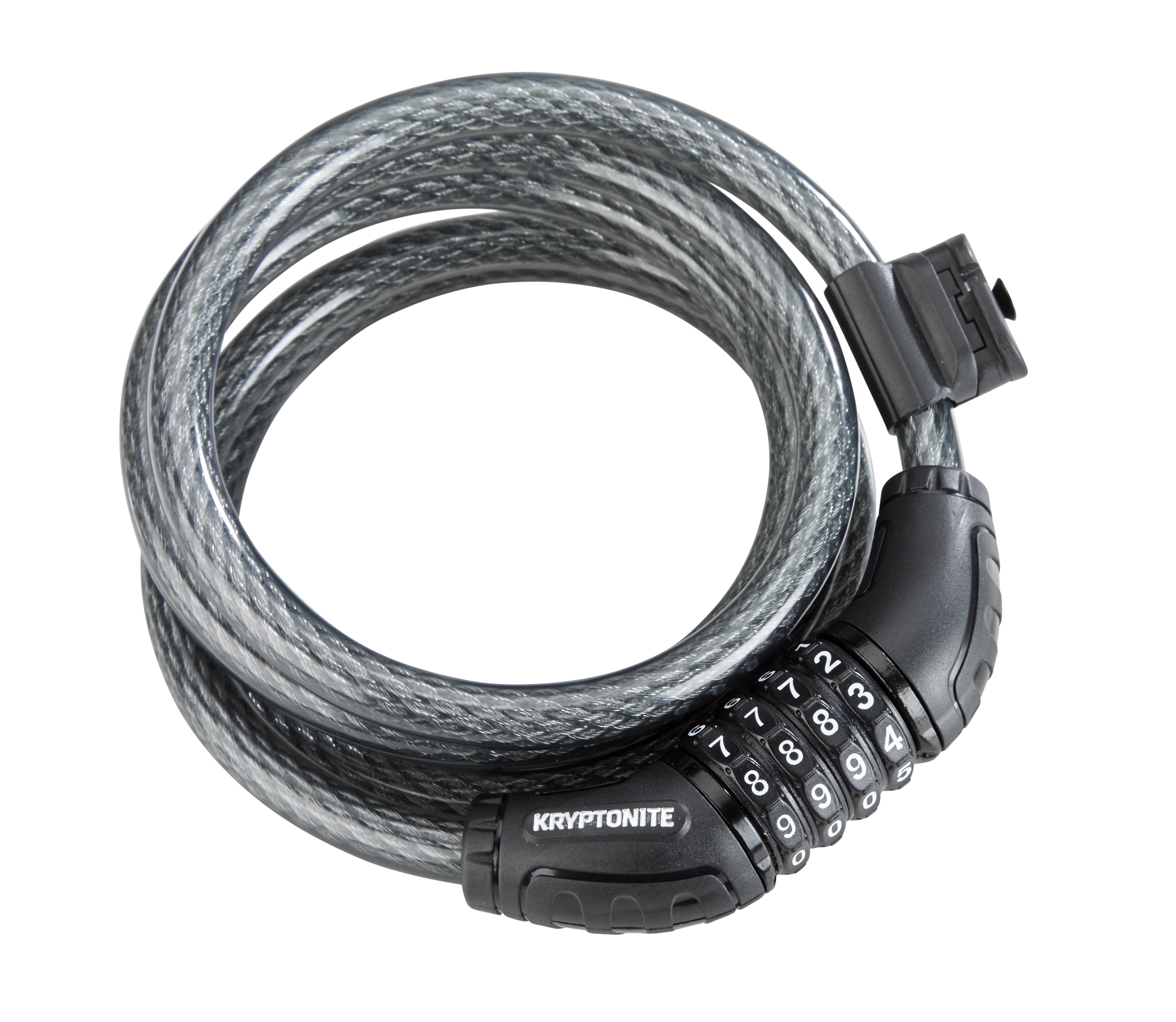 Kryptonite Resettable 12mm Combo Cable Bicycle Lock - Walmart.com ...