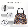 thumbnail image 4 of Disketp Gingerbread Delights Bolsa Térmica para Almuerzo, Lonchera con Abertura Amplia y Gran Capacidad, Organizador Reutilizable para Mujeres, Hombres y Adultos, 4 of 6