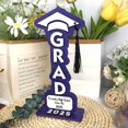 thumbnail image 3 of HLONK 2025 Graduation Season Decoration Grad Party Decor Graduation Party Grad Party Table Wood Sign Holiday Decorations for Home Festival Decor, 3 of 8