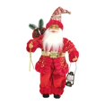thumbnail image 3 of Adorno de escritorio de muñeco de Papá Noel navideño, decoración de ventana navideña, exhibición navideña Rojo, 3 of 9