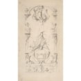 thumbnail image 3 of Jean Bernard Toro 15x24 Black Modern Framed Museum Art Print Titled - Study for an Ornamental Panel, 3 of 5