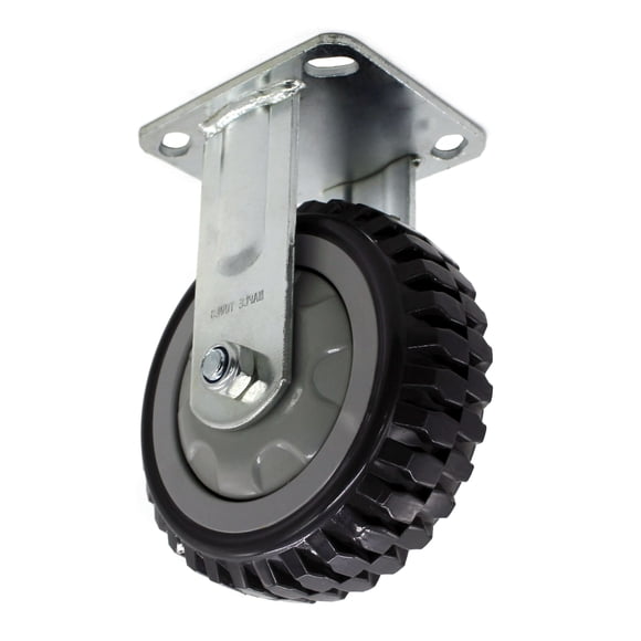RODAJA FIJA DE PVC GRIS 6'' 220 KG MILER CARGO