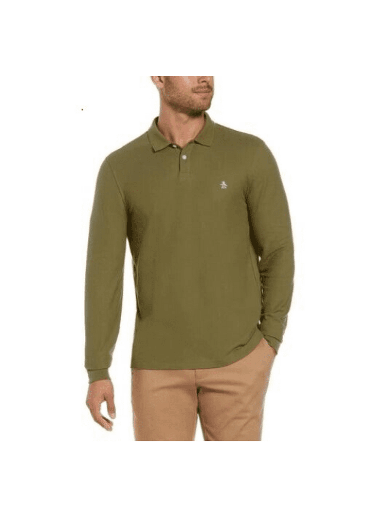 Original penguin long sleeve polo shirt Clearance