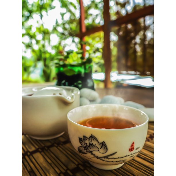 Hot Tea Zen Tea Ceremony Tea Chinese Drink20 Inch By 30 Inch Laminated Poster With Bright