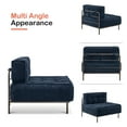 thumbnail image 4 of MCombo Modular Sofa Couch with Removable Cushion, 3 Seaters Accent Sofa Chair for Living Room, Apartment, Office 4663+4644 (Blue), 4 of 9