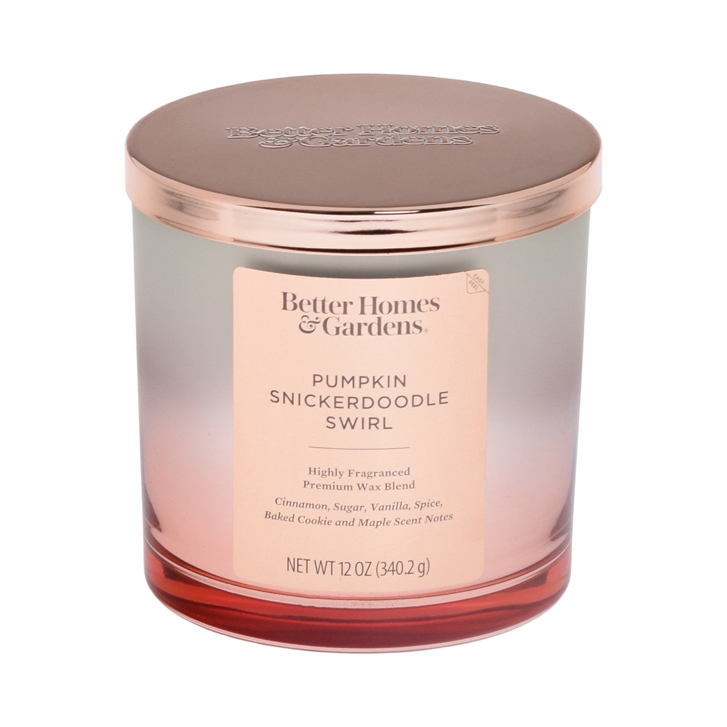 Better Homes & Gardens Pumpkin Snickerdoodle Swirl Scented 12 oz 2