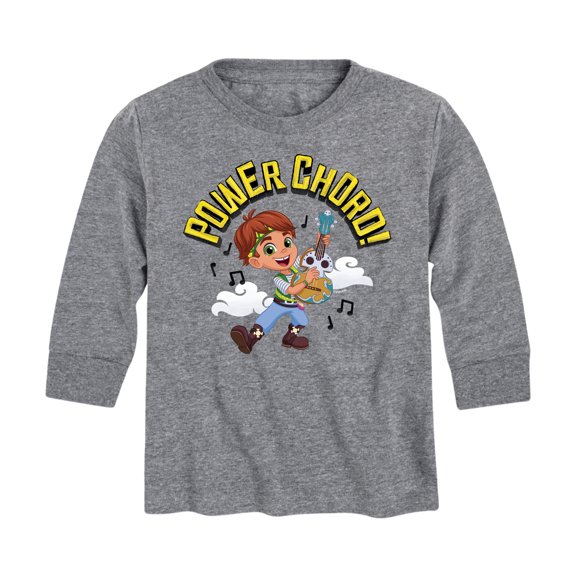 Santiago of The Sea - Power Chord - Toddler And Youth Long Sleeve Graphic T-Shirt