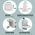 thumbnail image 3 of Embossing Machine,Portable Manua Paper Fabric Diy Decor Cutter Supplies Paper Die Hine Manua Paper Cutter Paper Fabric Diy Supplies Paper Fabric Rusuo Huiop, 3 of 6