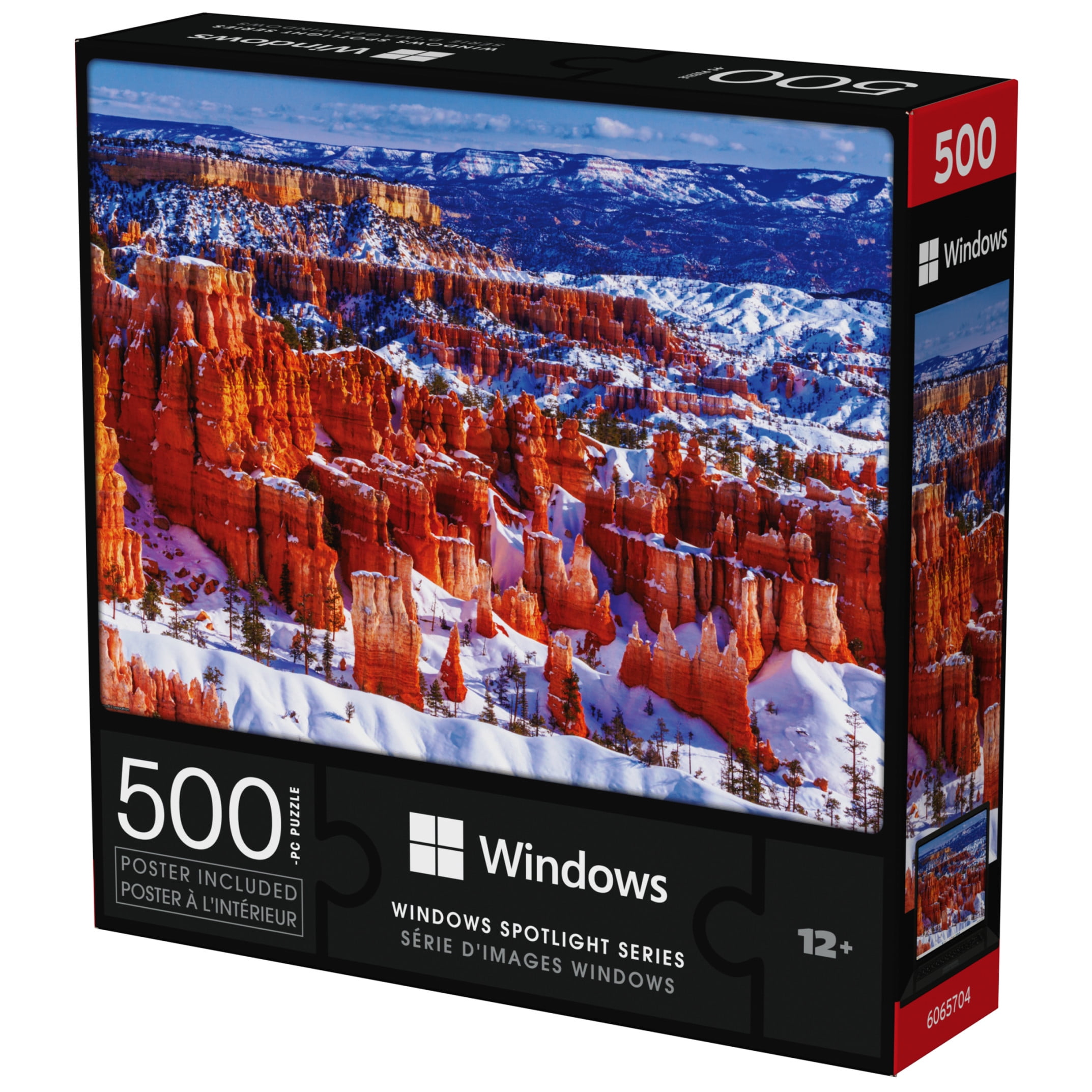 Spin Master Games, Microsoft Windows Spotlight Series 500-Piece Puzzle with Poster, for Ages 8 and up