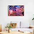 thumbnail image 1 of Cuadros Decorativos Taladro completo Rhinestone mosaico artesanía DIY fuegos artificiales bandera americana diamante pintura Ehuebsd Nuevos Originales, 1 of 9